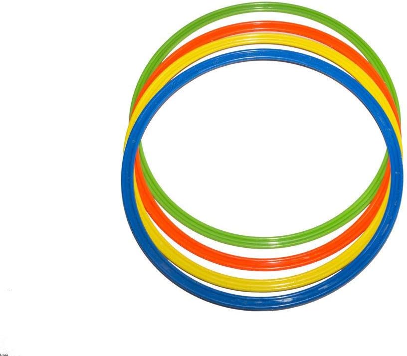 Kit Funcional Argolas De Agilidade Demarcatórias 12 Peças Odin Fit