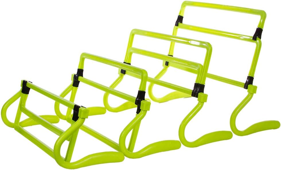 Kit Barreiras Funcional Agilidade Salto Ajustável 4 Níveis Yangfit