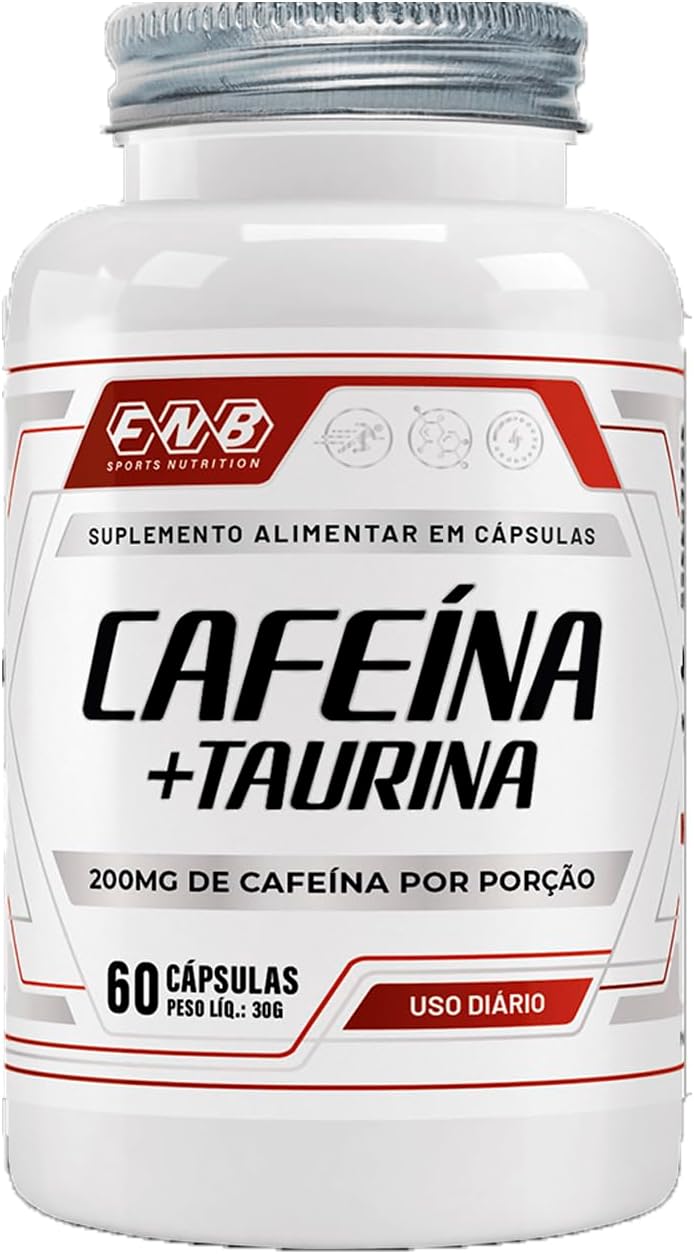 CAFEINA + TAURINA 500MG 60CPS FLORA NATIVA