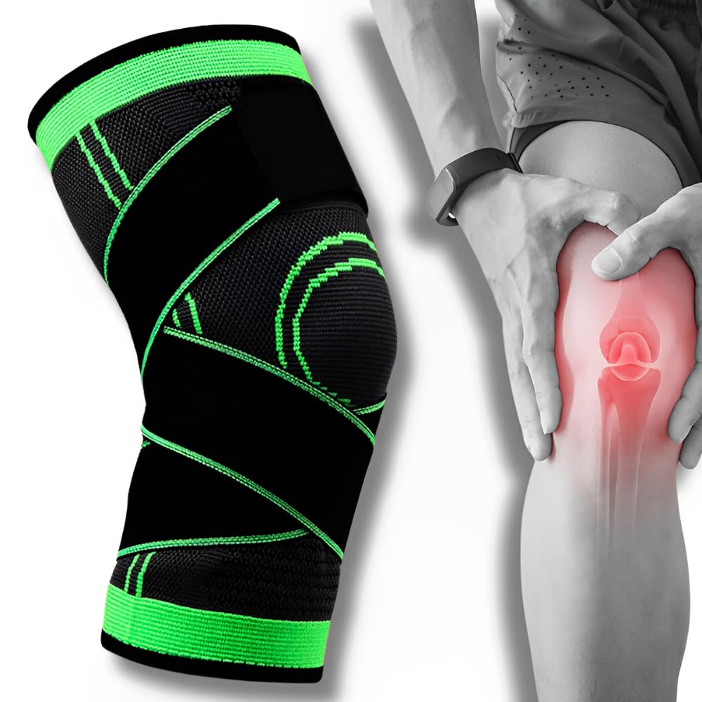 Joelheira De Compressão Ortopédica Para Articulação Alivia Dores Prevenção e Recuperação Esportiva Corrida Futebol Basquete Crossfit Academia Musculação Volêi Futsal Premium