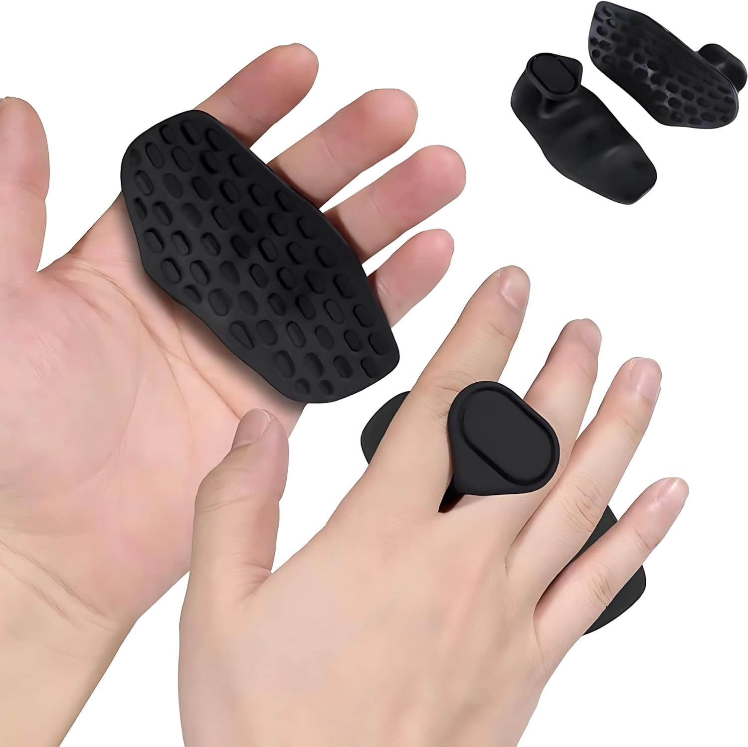 MHSHOP Luva Academia Feminina e Masculina – Grip Crossfit, Luva de Musculação com Protetor Palmar, Antiderrapante, Ideal para Treino, Academia, Crossfit e Exercícios Luvas de Borracha Com Estojo