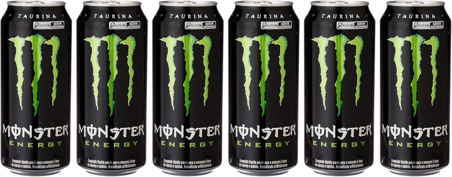 Pack de Monster Energy 473ml – Unidade 6 unidades
