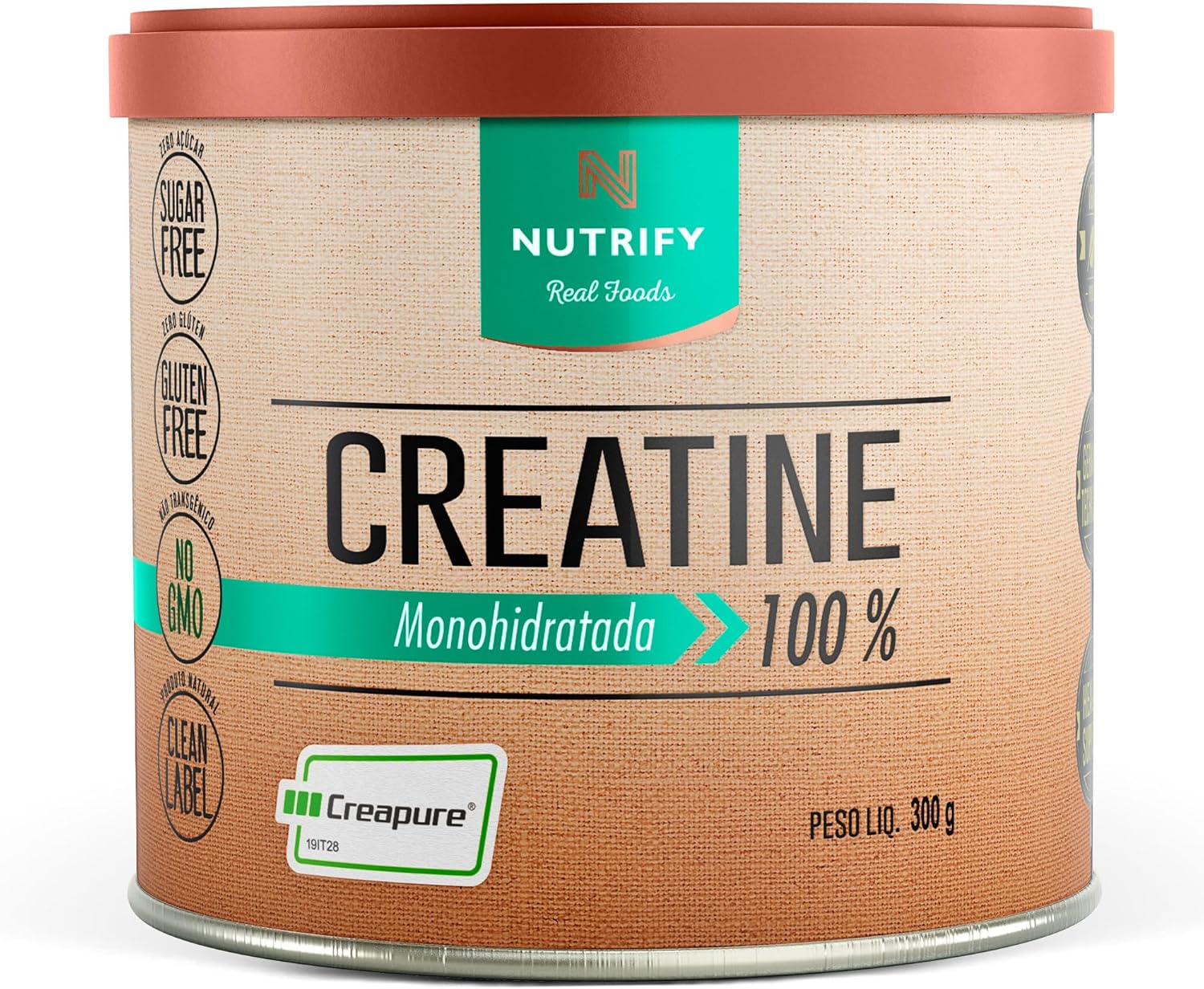 Creatine Creapure (300g) – Único, Nutrify