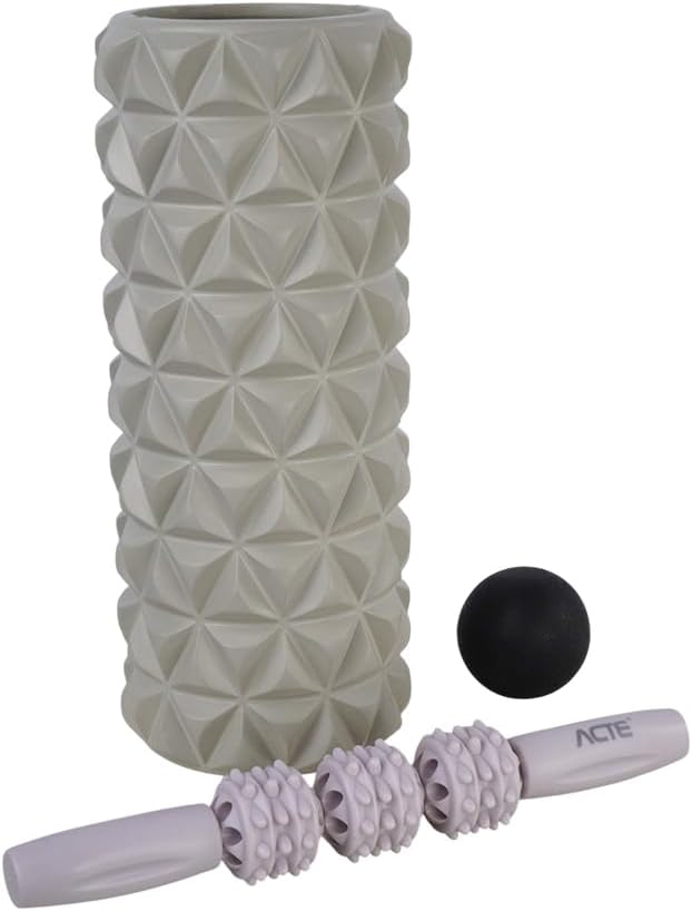 Acte Sports, Kit de Liberação Miofascial Superfície Texturizada Automassagem Relaxamento Muscular, T410