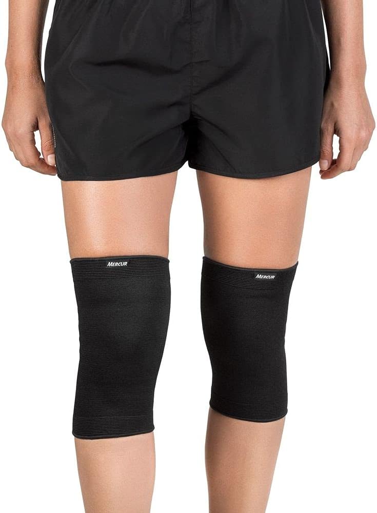 Joelheira Elástica, Preta, M, Mercur