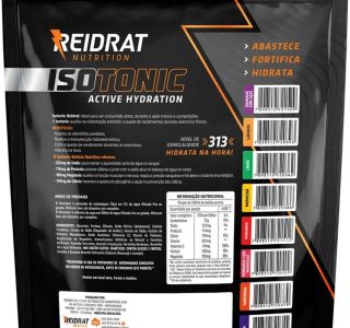 Reidrat Isotonic Pacote 1Kg Sabor Guaraná Com Açaí Suplemento Isotônico Em Pó Repositor Eletrolítico Para Atletas Reposição De Sais Minerais.