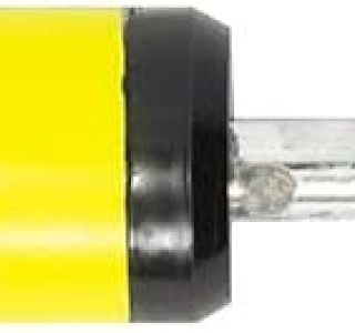 Acte Sports Estacas de Treinamento Estacas de Agilidade com 1,7m de Altura, Amarelo Neon, T77