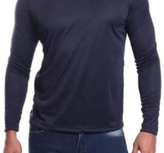 Kit 3 Camisetas Térmicas Proteção UV Manga Longa Masculina Poliéster