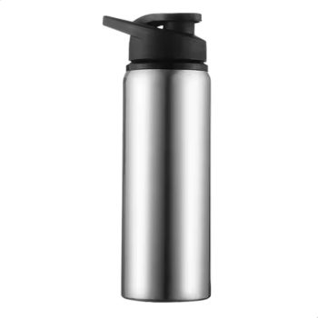 Garrafa de Água 600ml Inox – Squeeze Esportiva com Tampa Rosqueável | Alumínio Durável, Portátil e Livre de BPA para Hidratação em Movimento