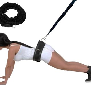 Elástico Revestido Cinto Tração 1 Metro Tensão Média