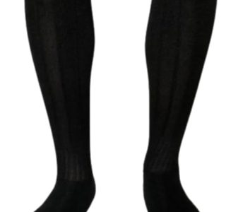 01 Par Meião De Futebol Futsal Grosso Cano Alto Longo Masculino e Feminino Liso Adulto Algodão Atoalhado