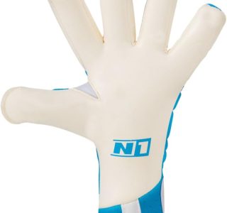 Luva de Goleiro Campo e Society Profissional N1 Sirius Cor:Blue, Tamanho:9
