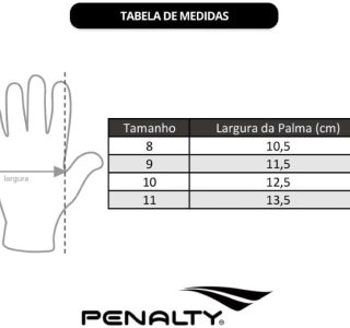 Luva De Goleiro Penalty Delta Training Xxiii Bc/vm/pt 620306-1610-11