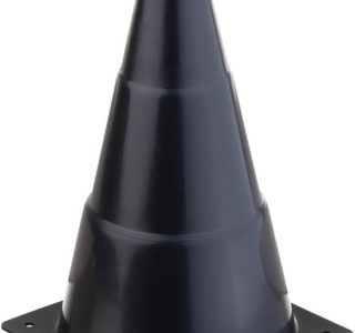 Kit Funcional Agilidade Preto Treinamento Treino Futebol Futsal 10 Cones 10 Chapéu Chinês Escada 7 Degraus