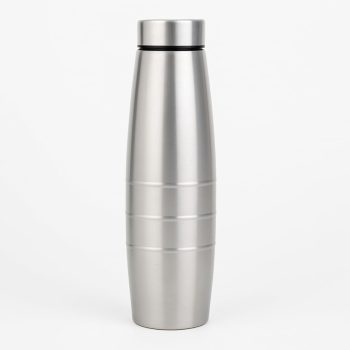 Garrafa Squeeze De Inox Design Moderno 650ml Ideal Para Academia Esportes E Trabalho