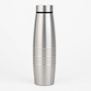 Garrafa Squeeze De Inox Design Moderno 650ml Ideal Para Academia Esportes E Trabalho