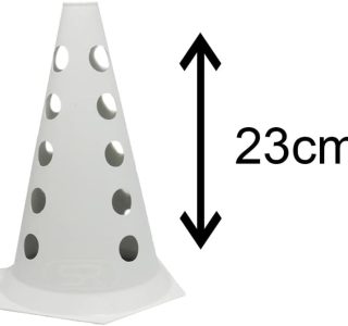 8 Cones Com 4 Barreiras E Sinalizador Agilidade Funcional
