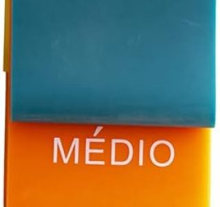 Acte, Kit com 3 Faixas Elásticas Mini Band T71 Com Intensidades Leve Médio e Forte, Diversas Cores