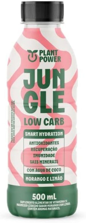 Kit 3X: Bebida Isotônica Low Carb Morango e Limão Jungle 500ml