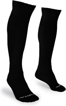 1 Par Meião Futebol Jogador Profissional Tam 38 Ao 45 Cor Preto