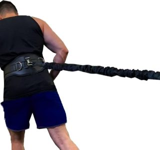 Elástico Revestido Cinto Tração 1 Metro Tensão Média