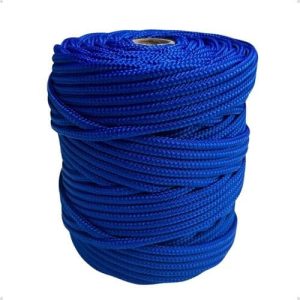 Corda Náutica De Polipropileno 5mm Rolo Com 140 Metros Azul royal