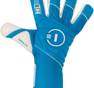 Luva de Goleiro Campo e Society Profissional N1 Sirius Cor:Blue, Tamanho:9