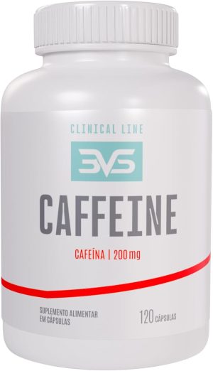 3VS Nutrition Cafeína 200mg 120 Cápsulas