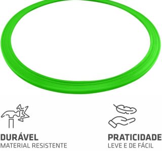 Argola de Agilidade Muvin – Kit com 8 unid – Equipamento Para Treino Funcional – Circuitos – Treinos – Exercícios – Ginástica – Academia – Agilidade – Velocidade – Fortalecimento dos Músculos – Resistente – Leve