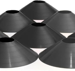 Kit Funcional 1 Escada 10 Cones Furados 10 Chapeus Pretos