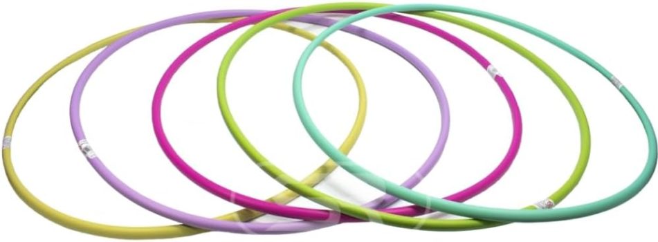 Bambolês 60cm C/ 5 Unid. (Argola/Aro Funcional Circuito)