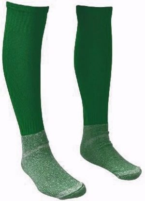 01 Par Meião De Futebol Futsal Grosso Cano Alto Longo Masculino e Feminino Liso Adulto Algodão Atoalhado