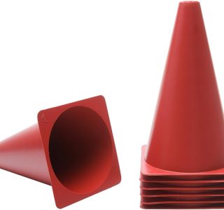 Cone de Agilidade 10 unidades Half Cone Treino Funcional, Kit Funcional, Kit Cones Demarcatórios, Cones Academia, Cone Agilidade, Treinamento Agilidade, Cones De Agilidade Academia Musculação Treino