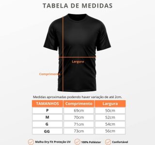 Kit 3 Camisetas Masculina Proteção Solar UV Lisa Treino Camisa