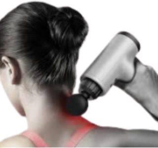 Massageador Elétrico Profissional Muscular Pistola Massagem – Recarregável – Super Relaxante – MioFascial Atleta Esportes 4 Ponteiras e Variação de Velocidades (cores variadas)