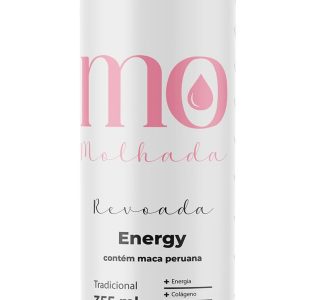 Kit 2 Energético Funcional Revoada MO Molhada 355ml Sabor Guaraná, Maca Peruana e Vitaminas Pepper Blend