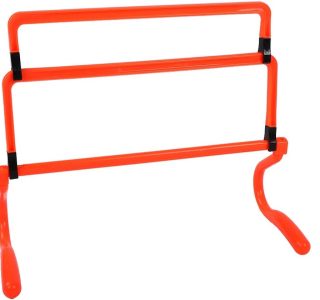 5 Peças de Barreiras de Treinamento Mini Barreiras Flexíveis Material de PVC Dobrável para Corrida/Futsal/Basquete/Beisebol Treinamento de Agilidade de Alta Visibilidade