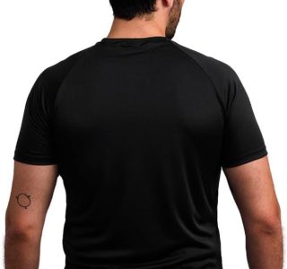 Kit 5 Camisas Dry-fit Sandrini Masculinas para Academia, Treino, Proteção UV + 2 Meias