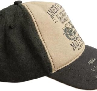 Boné LukeSports Motorcycle Vintage – Algodão, Ajustável e Confortável