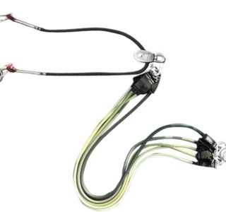 Deevoka Cinto de Tração Ajustável para Treinamento de Resistência em Pista Curta de Patinação.