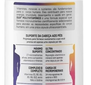 Multivitamínico com 90 Cápsulas Soft Gel-Dux Human Health-Dux Nutrition