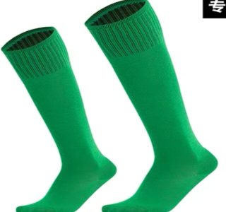 1 Par Meião Futebol Jogador Profissional Tam 38 Ao 45 Cor Preto