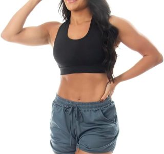 Kit 3 Short Esportivo Tactel Corrida Treino Academia Com Bolsos Feminino