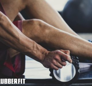 Rolo Massagem Roller Foam Liberação Miofascial Soltura Yoga Massagem Premium – Grande Rubber Fit