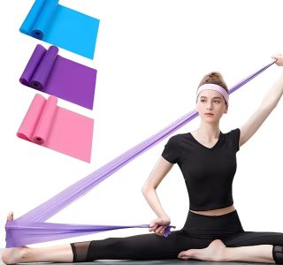 KIT com 3 Faixas Thera BandS de Resistência Fisioterapia Fortalecimento Elástico Premium