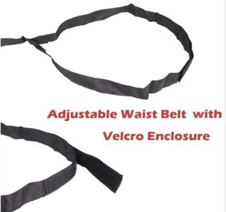 MICHEALWU Treino de velocidade de corrida, 142.2 cm broca de velocidade resistência paraquedas corrida Sprint Chute futebol futebol esporte treinamento de velocidade