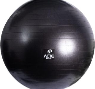 Acte, Gym Ball Adulto Unissex 85 cm – Preto