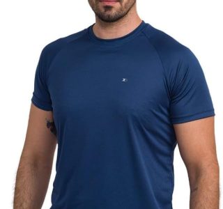 Kit 5 Camisas Dry-fit Sandrini Masculinas para Academia, Treino, Proteção UV + 2 Meias