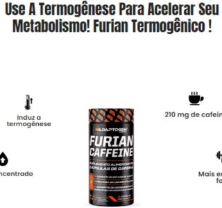 Furian Caffeine 90 Caps – Adaptogen Science