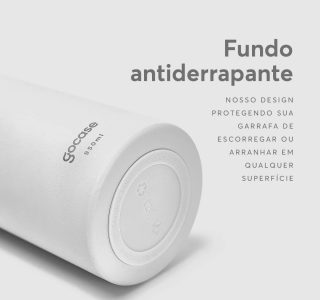 Garrafa Térmica Fresh Gocase Preta 950mL